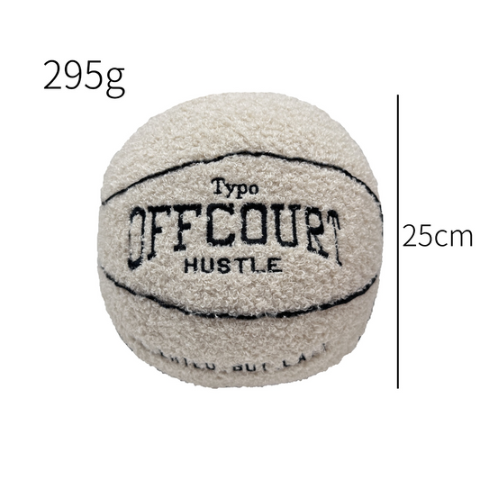 Basketball Plush Pillow